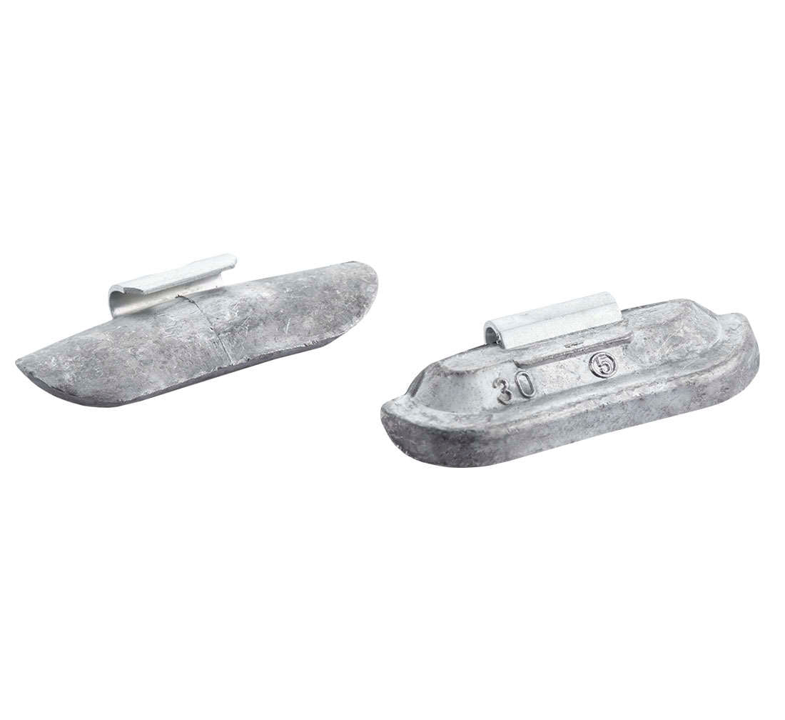 Cutie contragreutati pentru jante tabla 30 grame - 100 buc - pb 2.95 kg