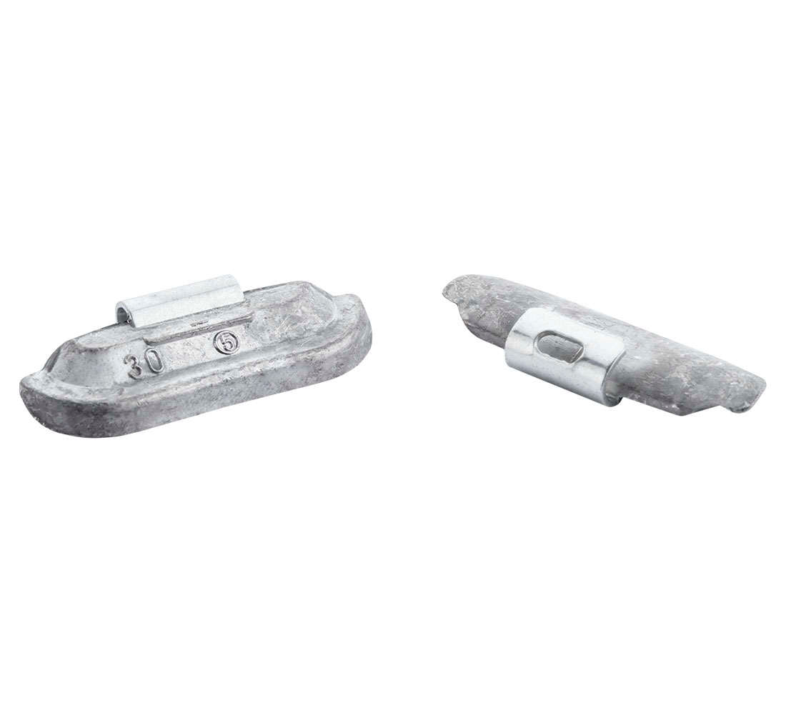 Cutie contragreutati pentru jante tabla 30 grame - 100 buc - pb 2.95 kg