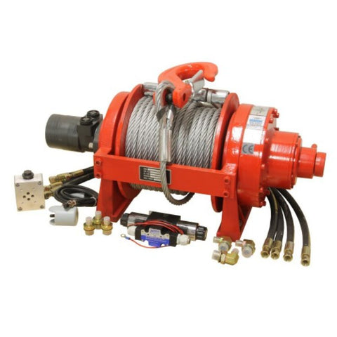 TROLIU HIDRAULIC CU TELECOMANDA 24V