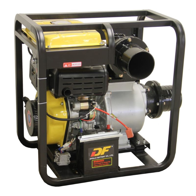 MOTOPOMPA PENTRU APA DIESEL 6'' 150MM PORNIRE ELECTRICA