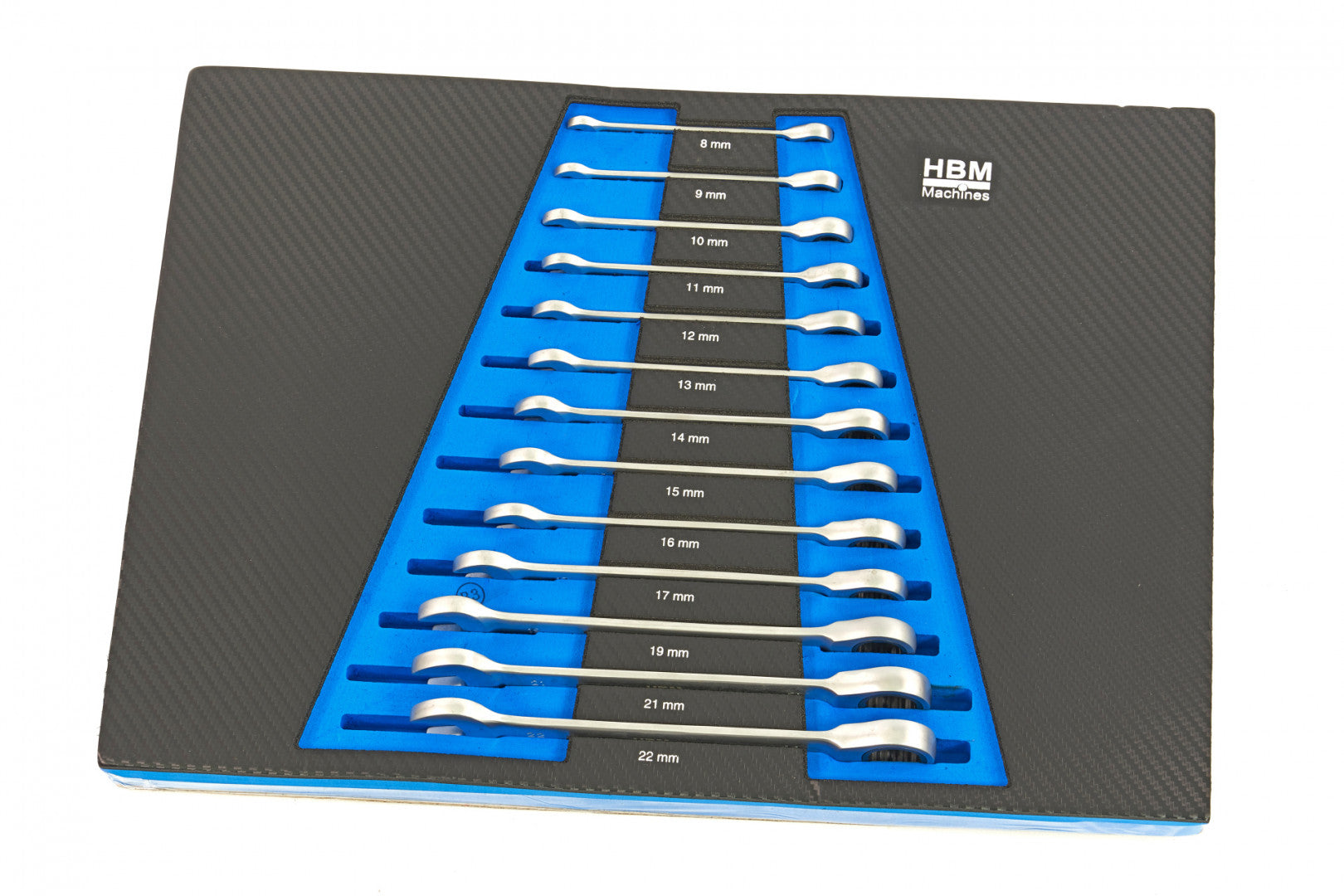 Dulap scule profesional HBM cu 7 sertare, 245 piese, 6 module carbon – OLANDA, premium