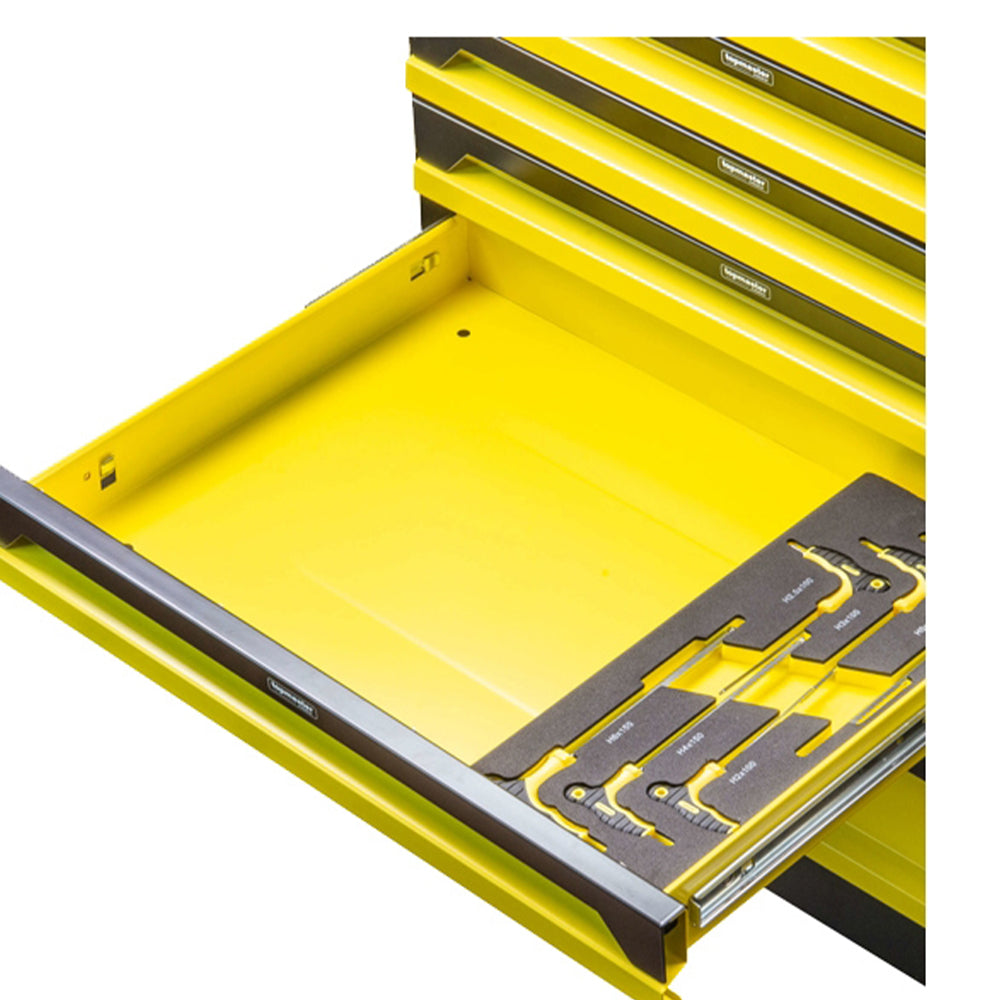 Dulap scule TOPMASTER cu 7 sertare, 182 piese, 4 module