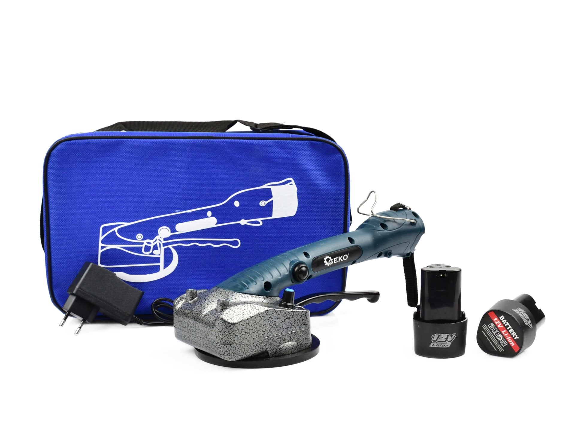 MASINA CU VENTUZA PENTRU NIVELARE PRIN VIBRATII A PLACILOR CERAMICE CU ACUMULATOR 1500mAh 12V