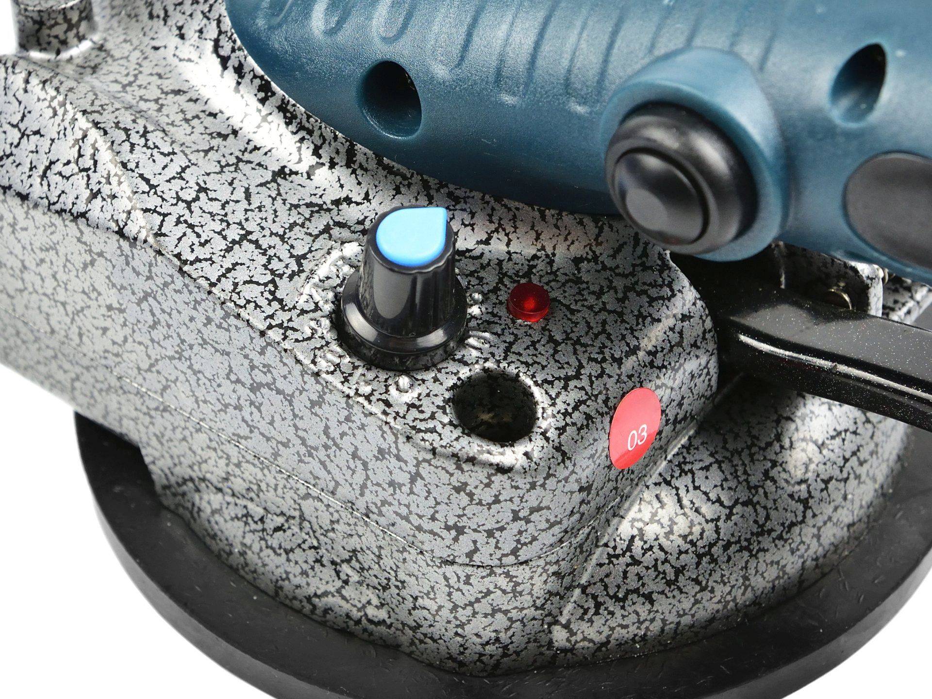 MASINA CU VENTUZA PENTRU NIVELARE PRIN VIBRATII A PLACILOR CERAMICE CU ACUMULATOR 1500mAh 12V