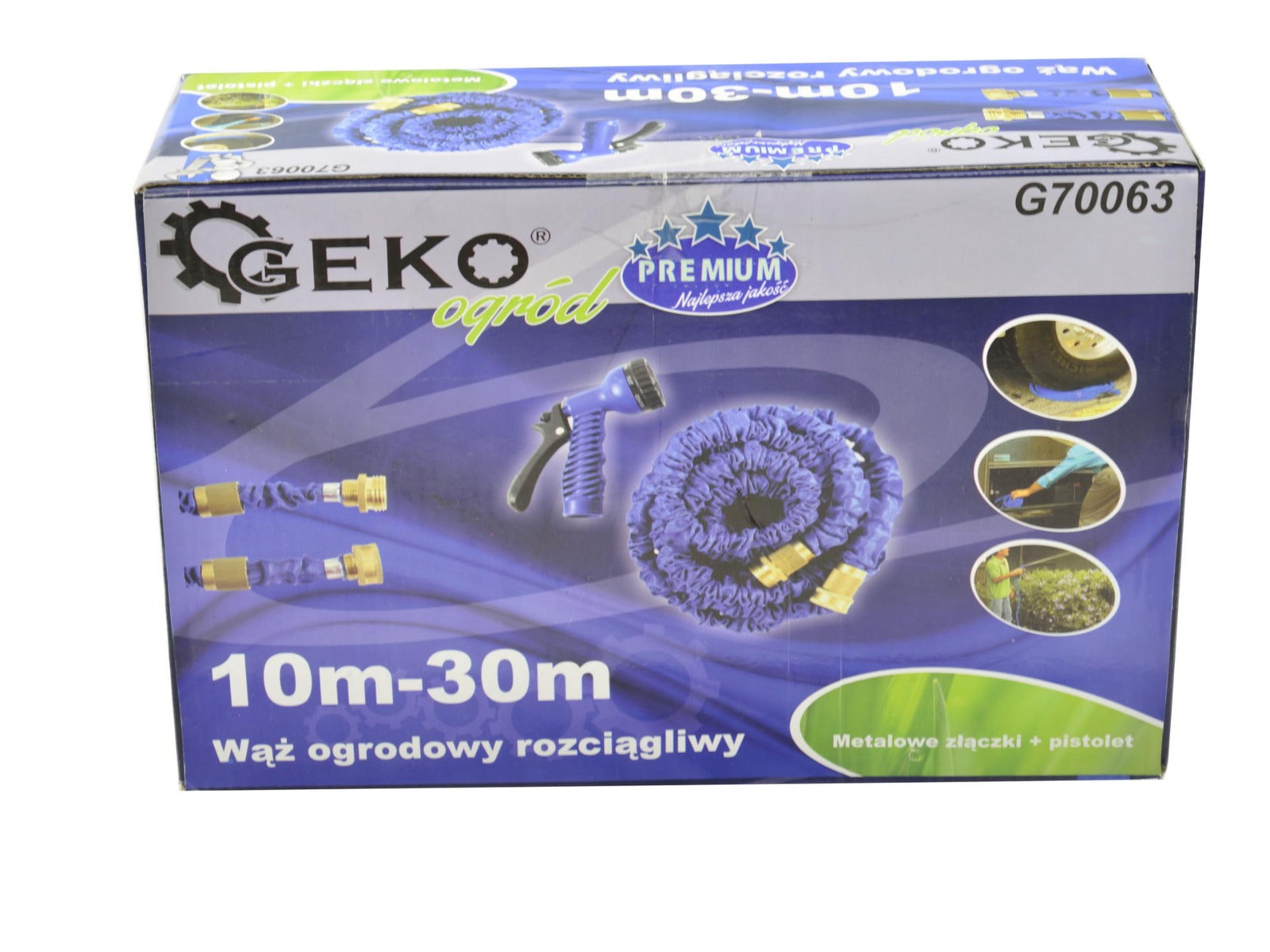 FURTUN EXTENSIBIL CU PISTOL PENTRU GRADINA 10-30M