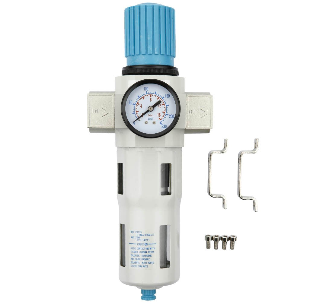 Filtru aer cu regulator presiune ¾ p-780 pro