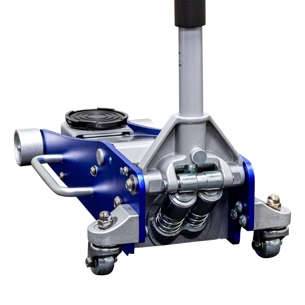 CRIC CROCODIL ALUMINIU CU CILINDRU DUBLU, TALIE JOASA 2.5T