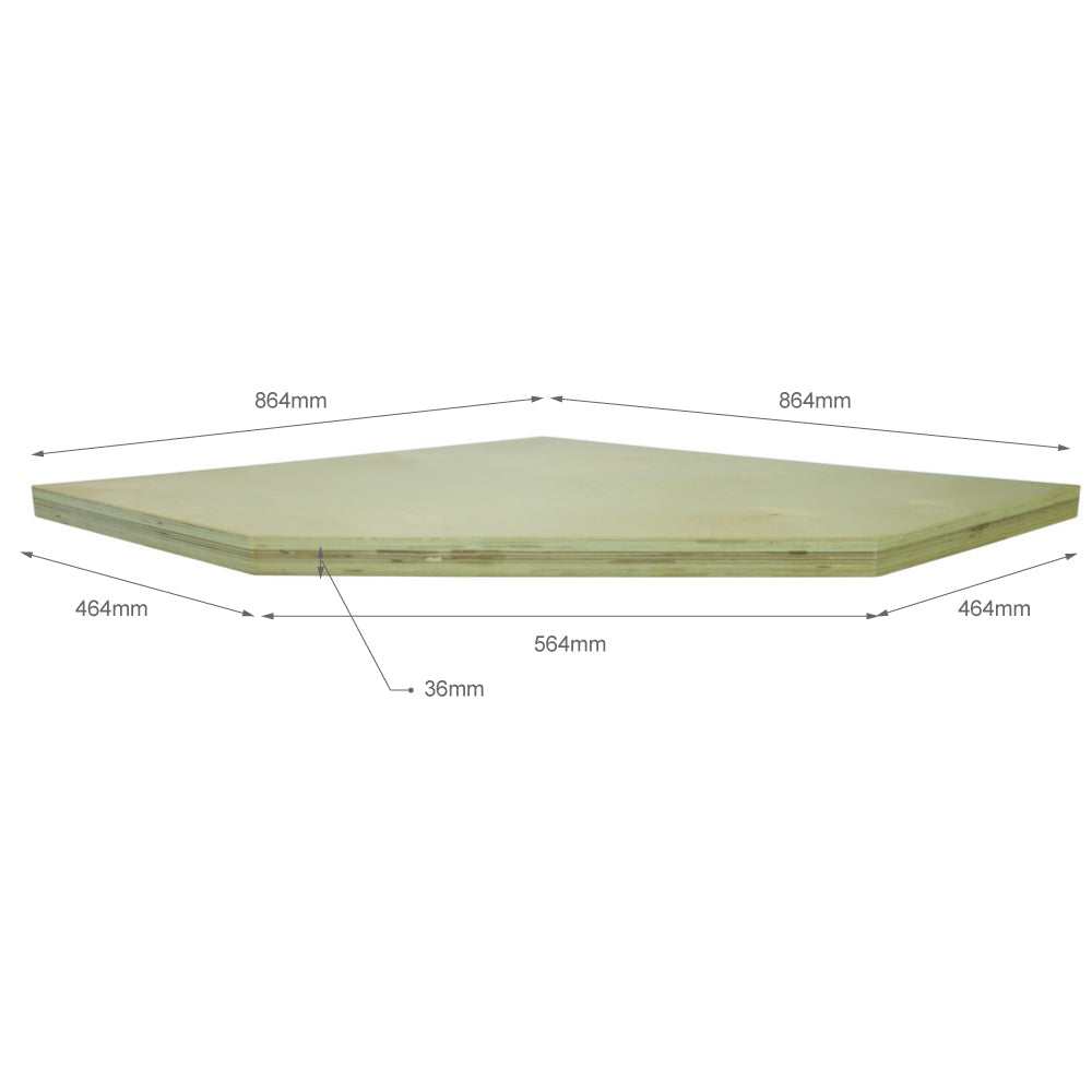 BLAT DE LEMN PENTRU DULAP ATELIER 680 X 463 X 35MM