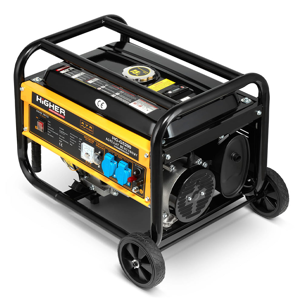 Generator electric 4.2KW cu motor pe benzina 7.5cp HIGHER