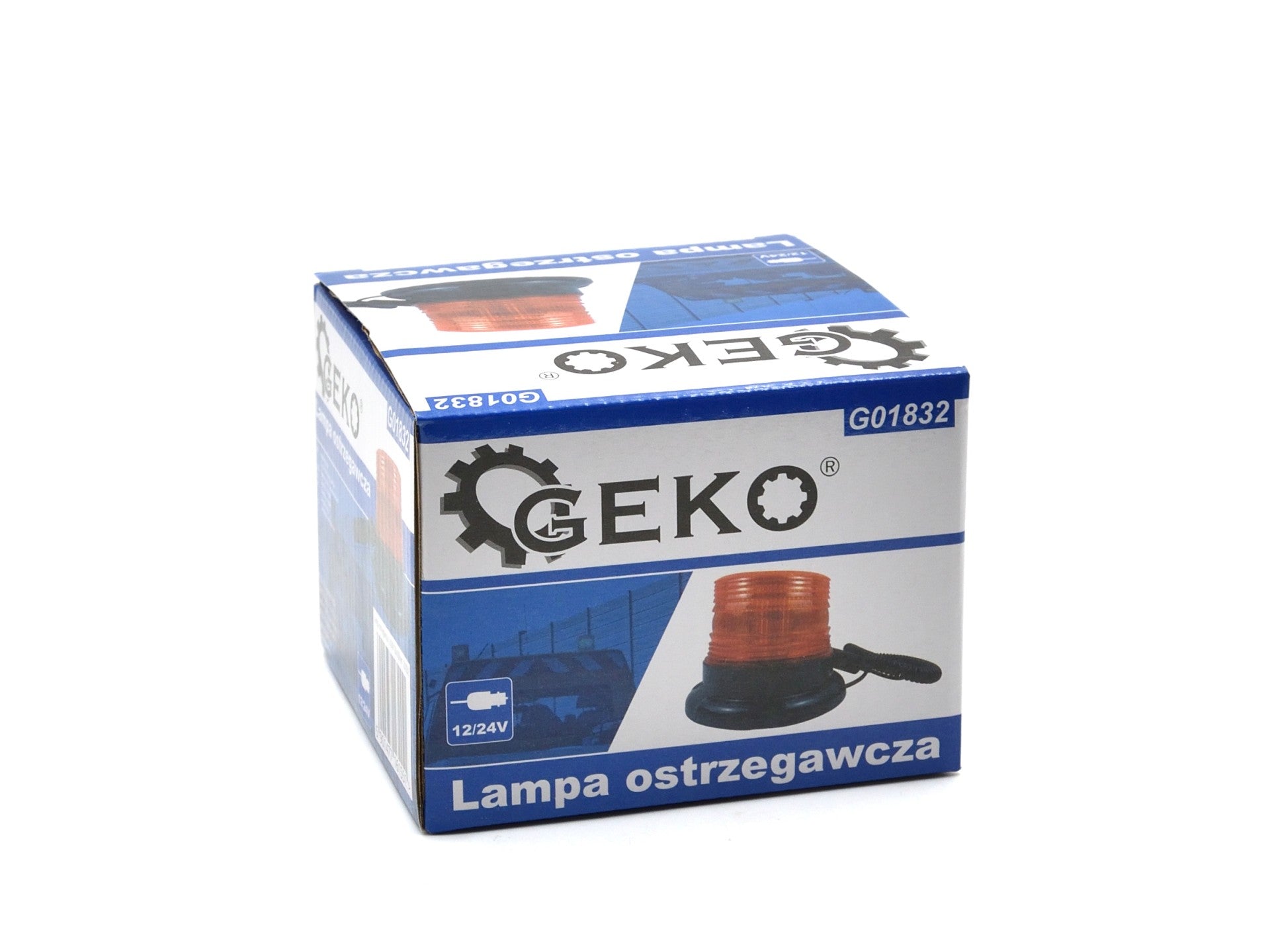 Girofar auto magnetic de atentionare intermitent 12/24V 130 x 100mm