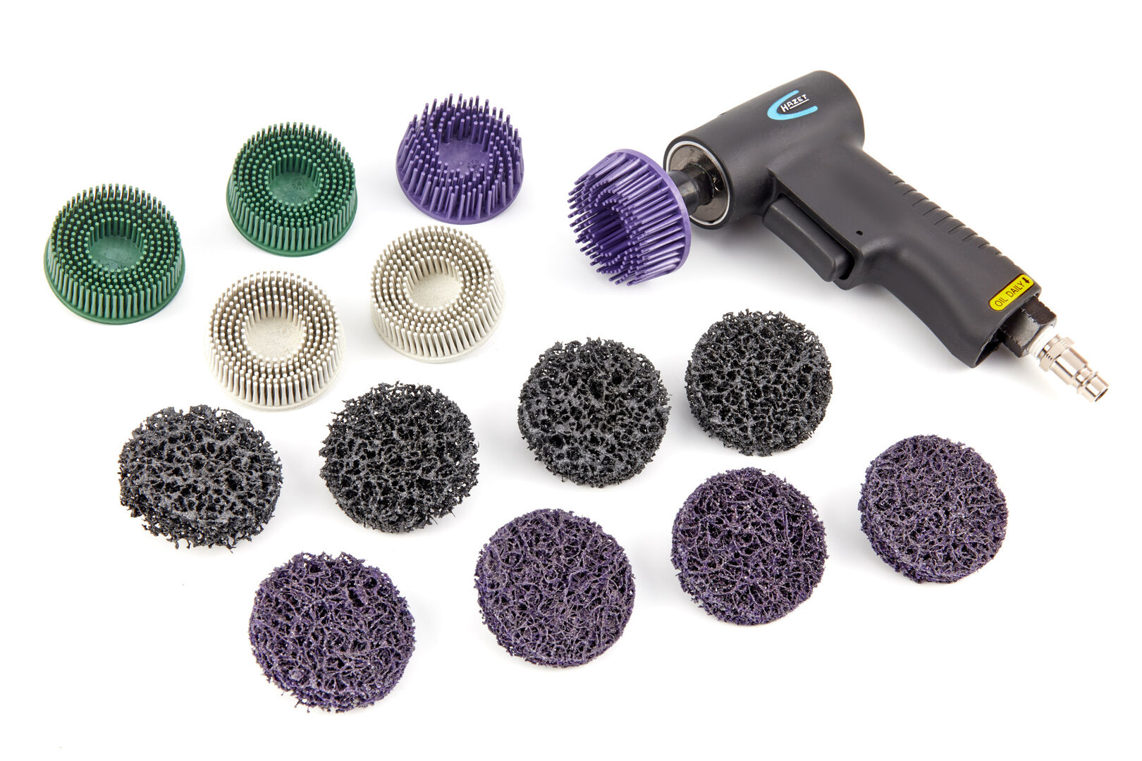 SET PISTOL SLEFUITOR CU ACCESORII HAZET