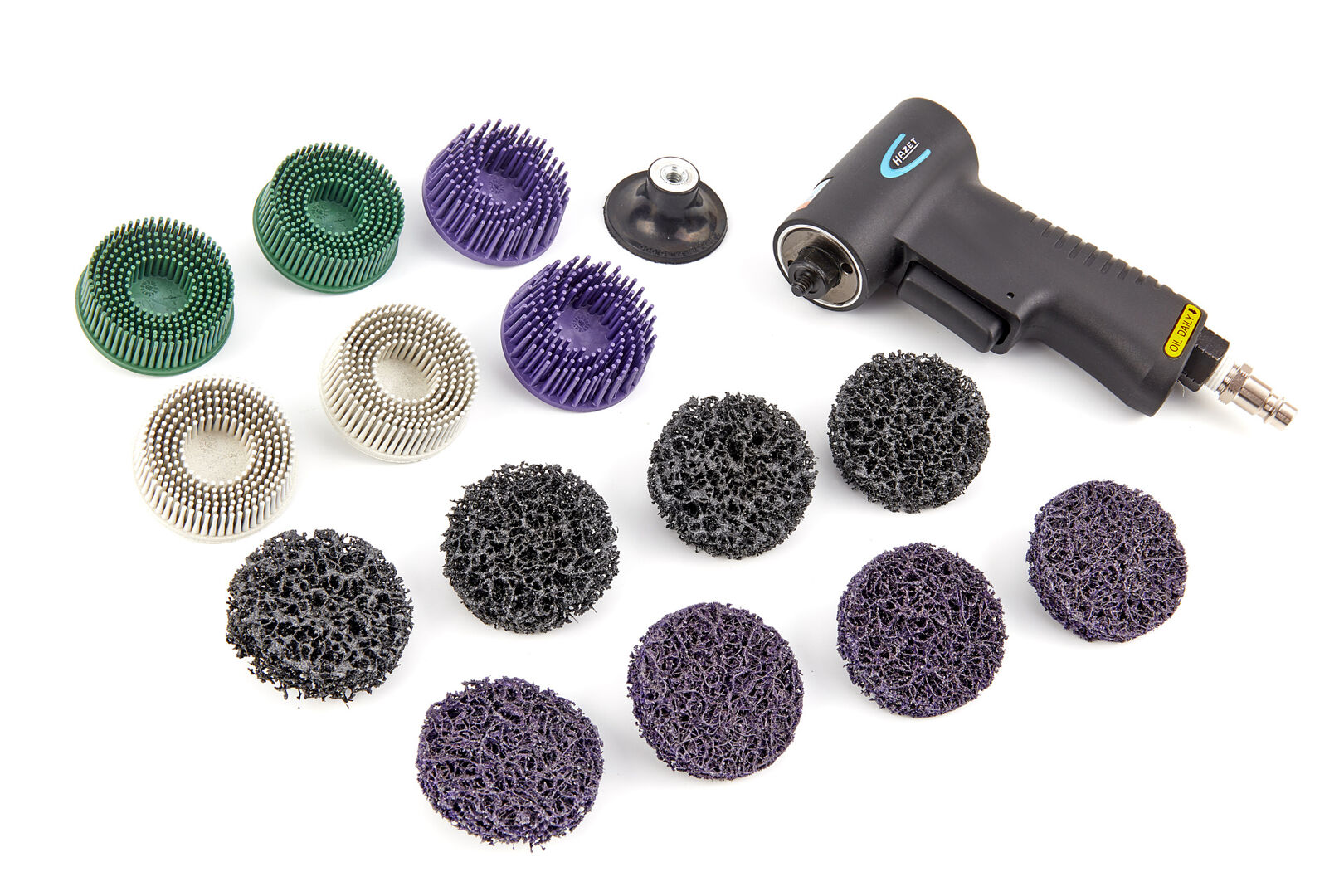 SET PISTOL SLEFUITOR CU ACCESORII HAZET