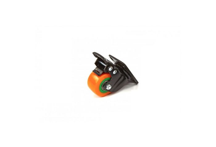 ROATA PIVOTANTA 50MM CU FRANA 100KG HBM