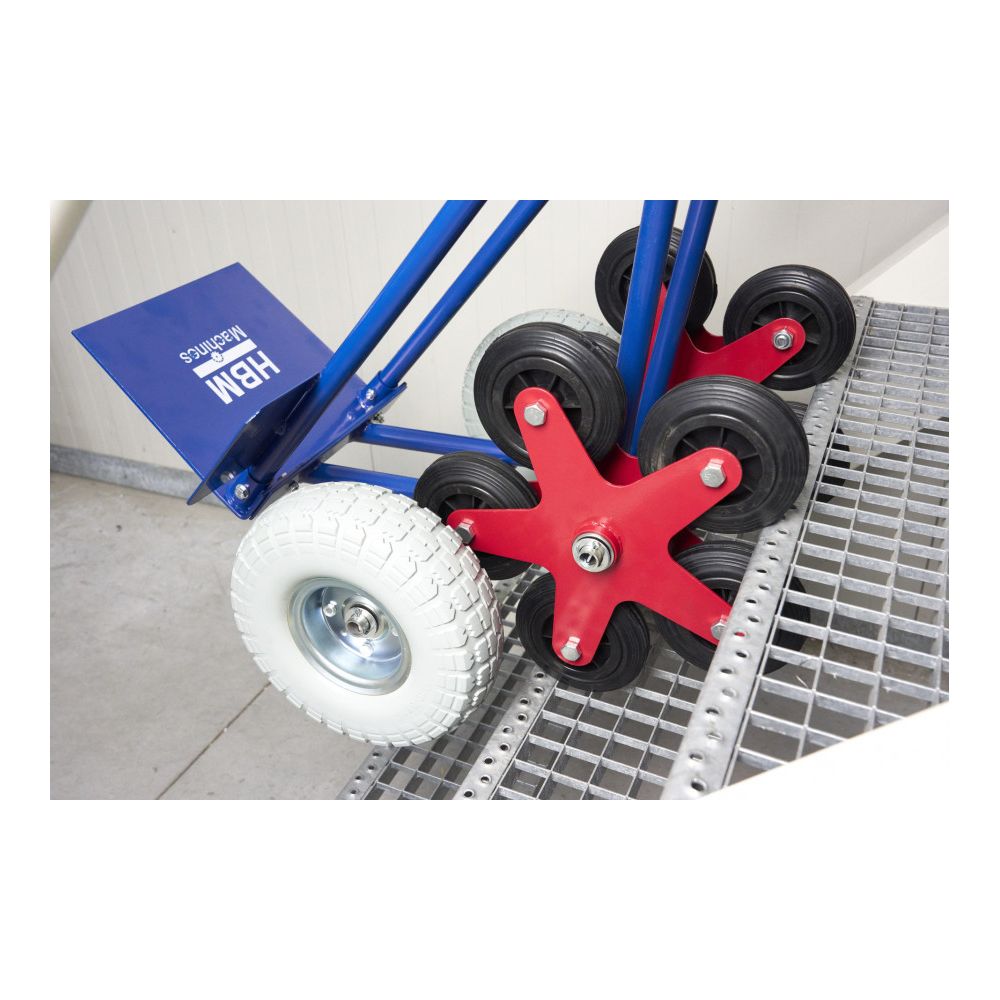 CARUCIOR TRANSPORT MARFA PE TREPTE 300KG HBM