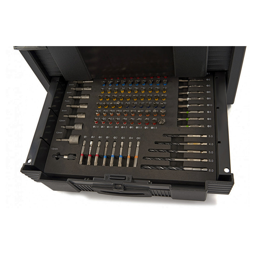 TRUSA DE SCULE CU MASINA DE GAURIT SI INSURUBAT HIKOKI CU 2 ACUMULATOARE 1.5 AH SI INCARCATOR