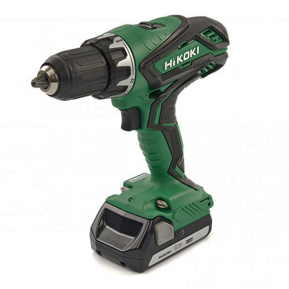 TRUSA DE SCULE CU MASINA DE GAURIT SI INSURUBAT HIKOKI CU 2 ACUMULATOARE 1.5 AH SI INCARCATOR