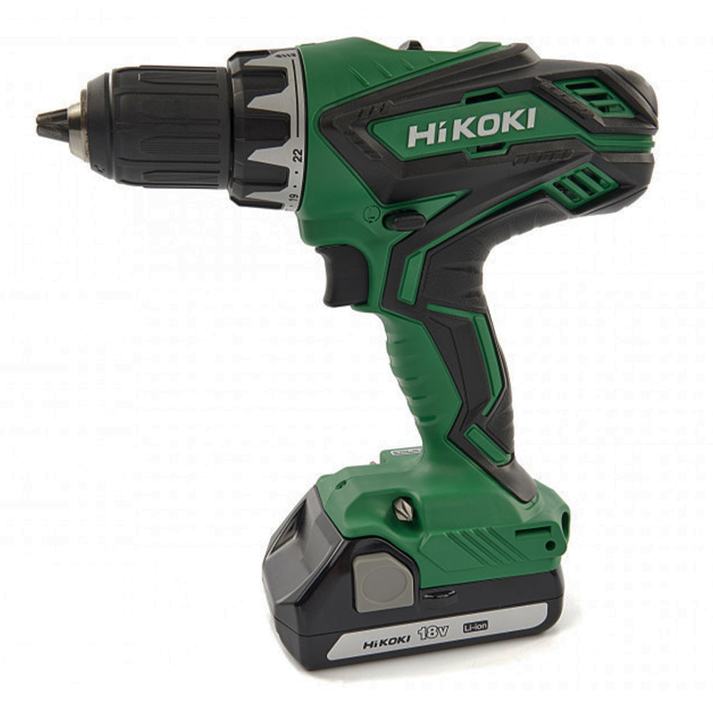 TRUSA DE SCULE CU MASINA DE GAURIT SI INSURUBAT HIKOKI CU 2 ACUMULATOARE 1.5 AH SI INCARCATOR