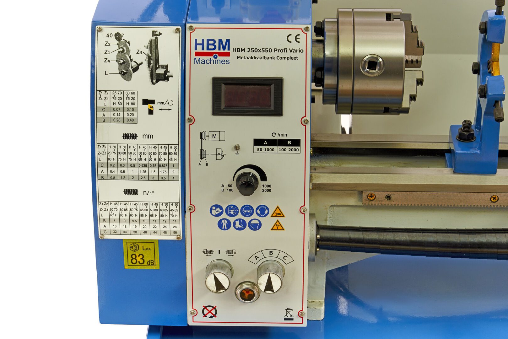 STRUNG PROFESIONAL METALIC COMPLET 250 X 550 VARIO DRO