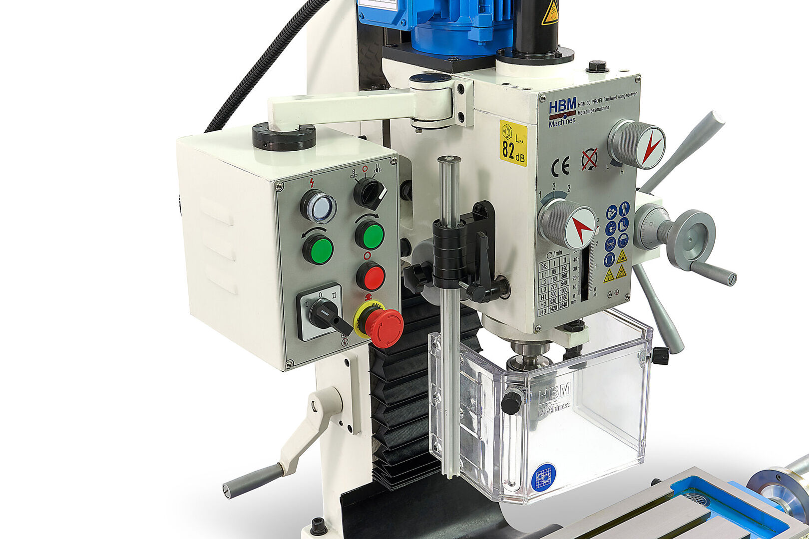 MASINA DE GAURIT CU COLOANA PROFESIONALA 30 DRO HBM