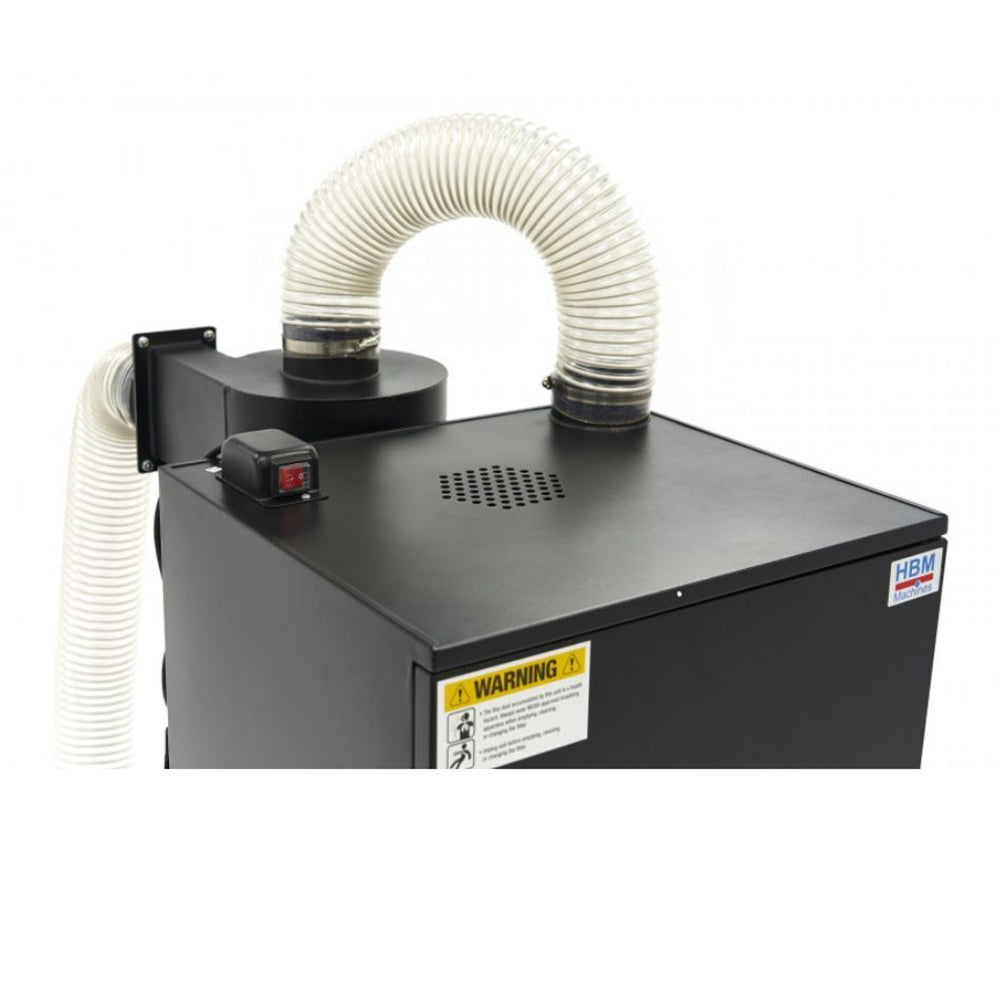 EXHAUSTOR ASPIRATOR DE PRAF PENTRU CABINE DE SABLARE HBM