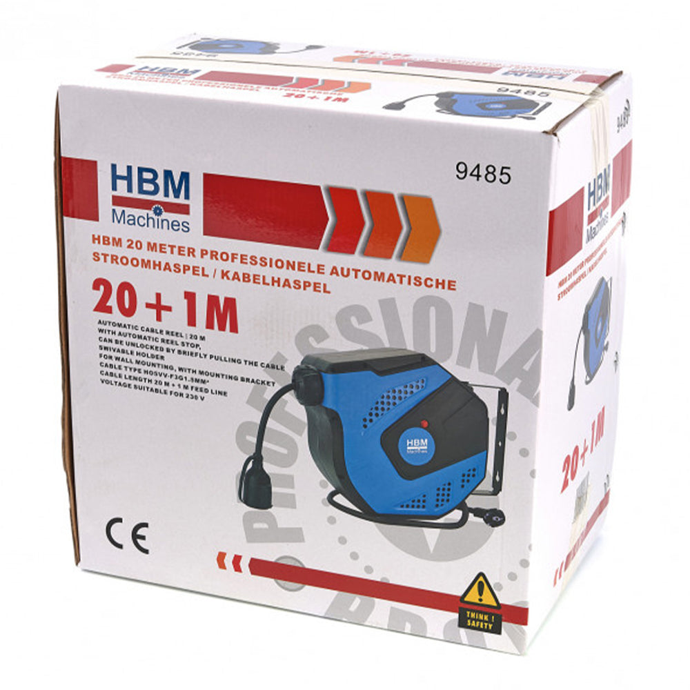 TAMBUR PRELUNGITOR ELECTRIC PROFESIONALA 3 X 1.5MM IP34 20M