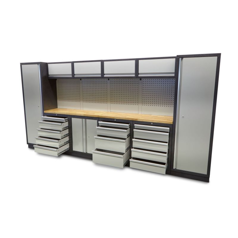 SET MOBILIER METALIC MODULAR 16 PIESE 4MX2M