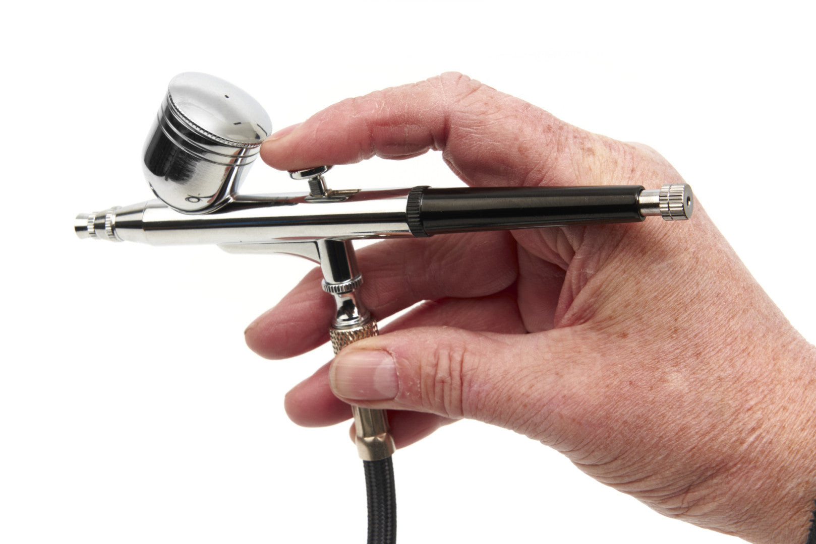 SET COMPLET AEROGRAF AIRBRUSH COMPRESOR PISTOL SI VOPSEA