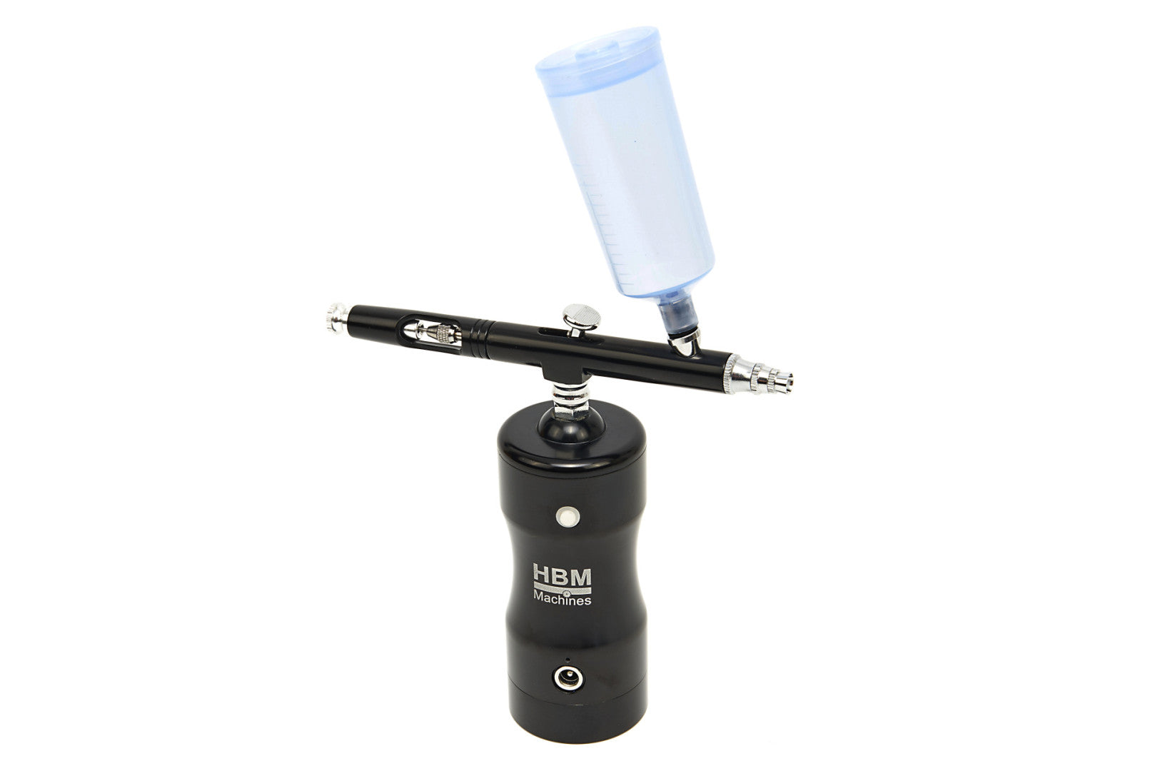PISTOL AEROGRAF AIRBRUSH PORTABIL CU ACUMULATOR BATERIE HBM MACHINES OLANDA