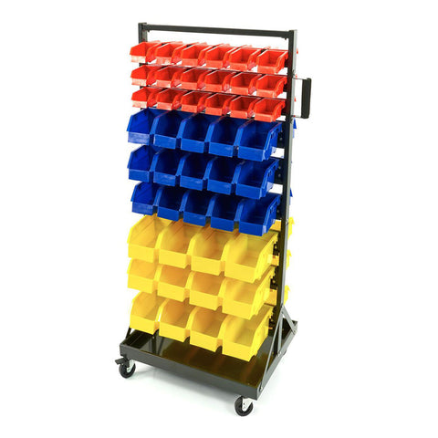 CARUCIOR RAFT ORGANIZATOR MOBIL CU 90 DE CUTII DEPOZITARE