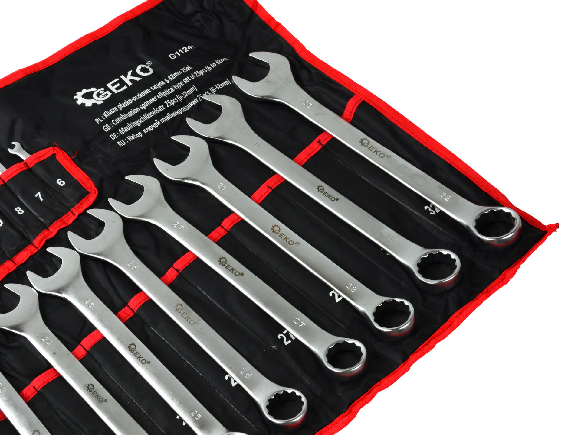 SET CHEI COMBINATE 6-32 MM (25 PIESE)