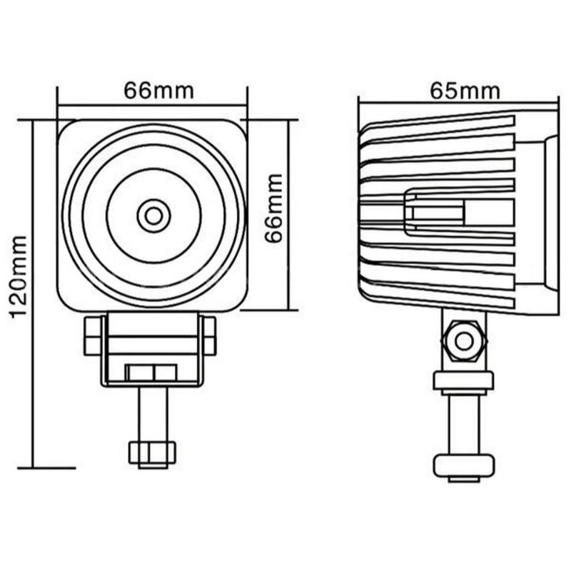 PROIECTOR LED OFFROAD 12W