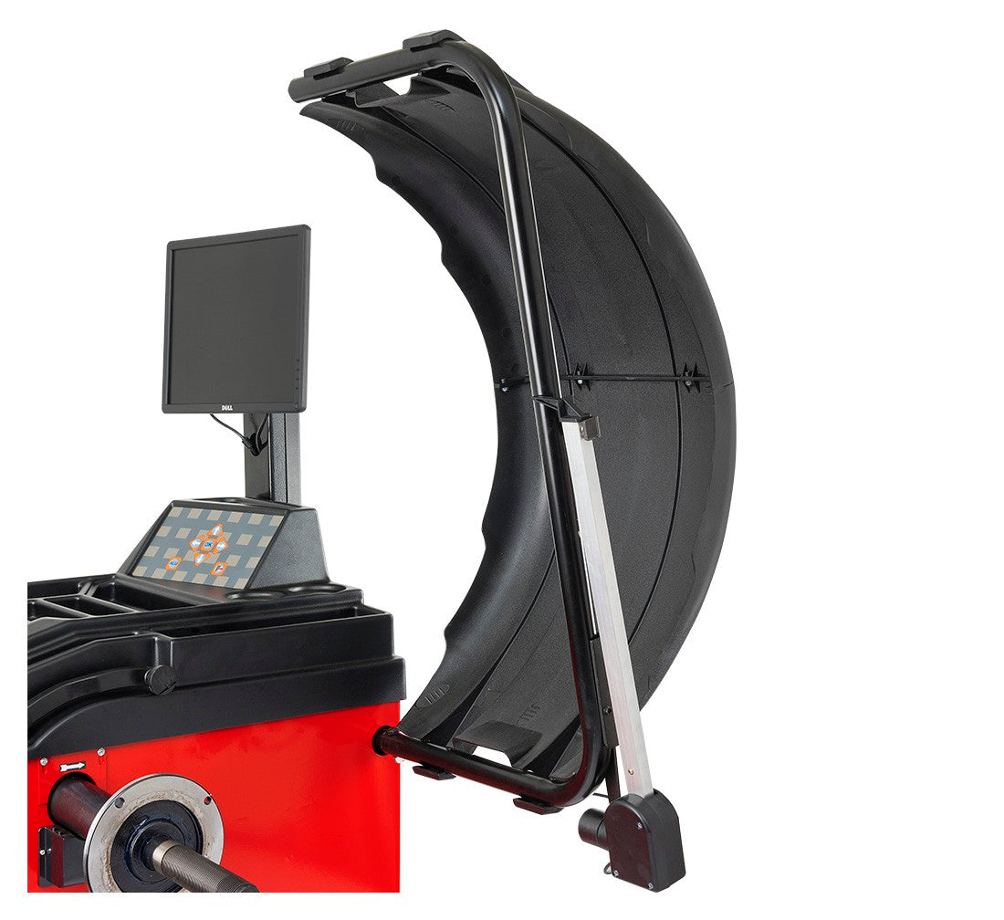 Masina de echilibrat full automata cu monitor LCD 17" pentru roti autoturisme 24" REDATS w-680 POLONIA