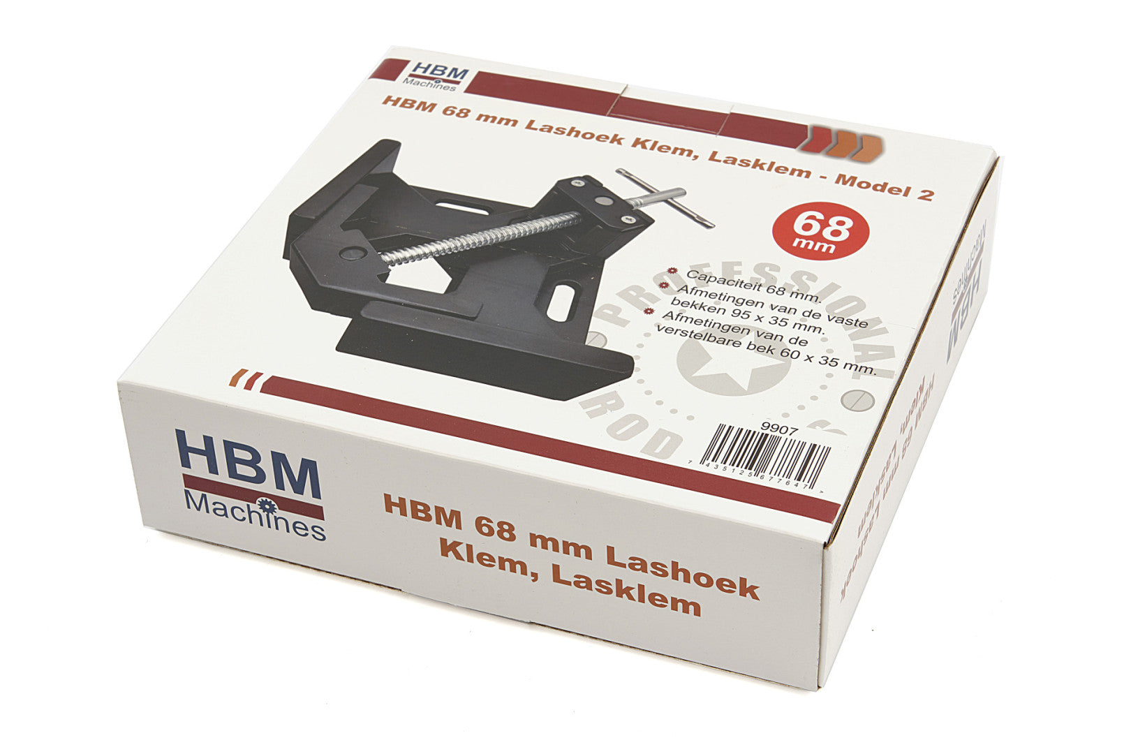 Menghina sudura colt unghiulara fixare 90 grade 68mm, premium, HBM MACHINES OLANDA