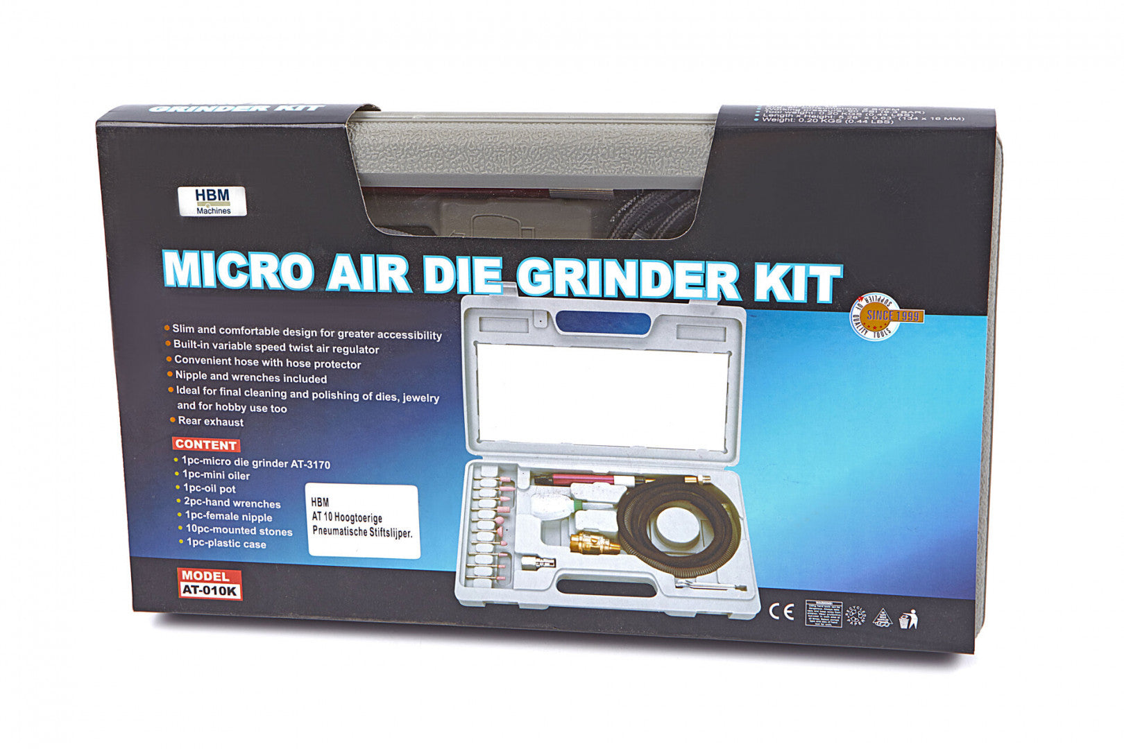 Micropolizor pneumatic