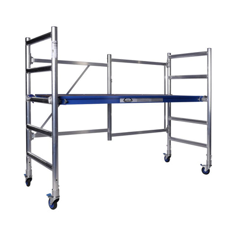 SCHELA MOBILA PROFI CU INALTIME DE LUCRU 3.15M PLIABILA ALX FS 75 CU SCARA TORSO FABRICATIE OLANDA