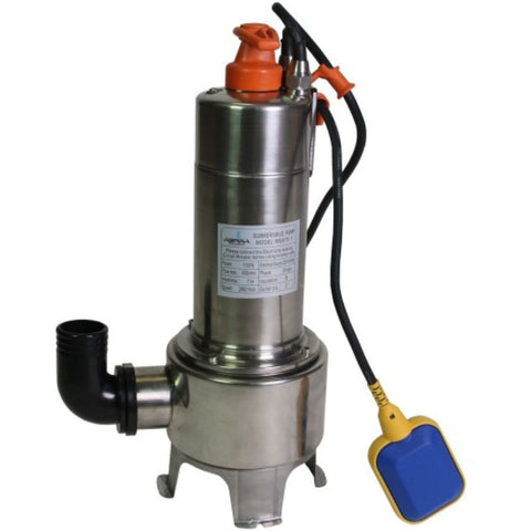 POMPA SUBMERSIBILA CU SUPAPA DIN INOX SI PLUTITOR 1,1KW