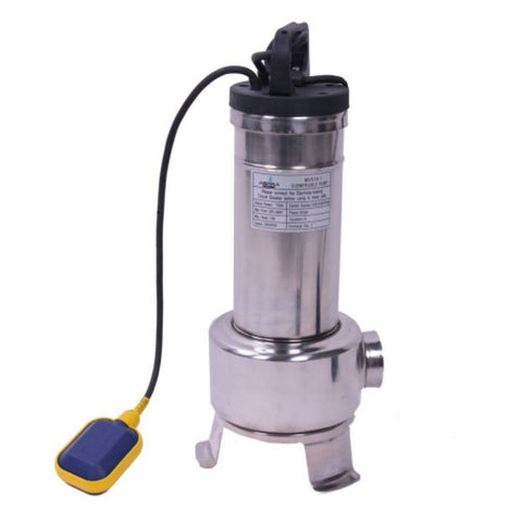 POMPA SUBMERSIBILA CU VALVA SI PLUTITOR DIN INOX 0,75KW