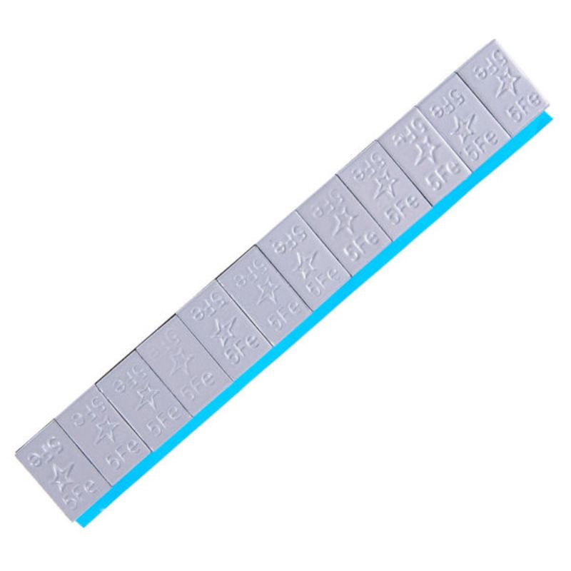 PACHET CONTRA-GREUTATI AUTOADEZIVE 5GRAME - 400 FASII EDGY FIVESTARS - 12 BUC/ FASIE