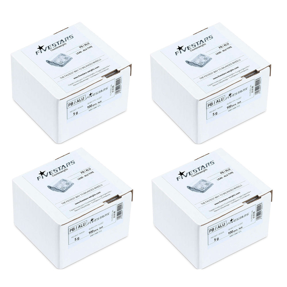 Pachet contragreutati pt jante aliaj 5 grame - 400 buc