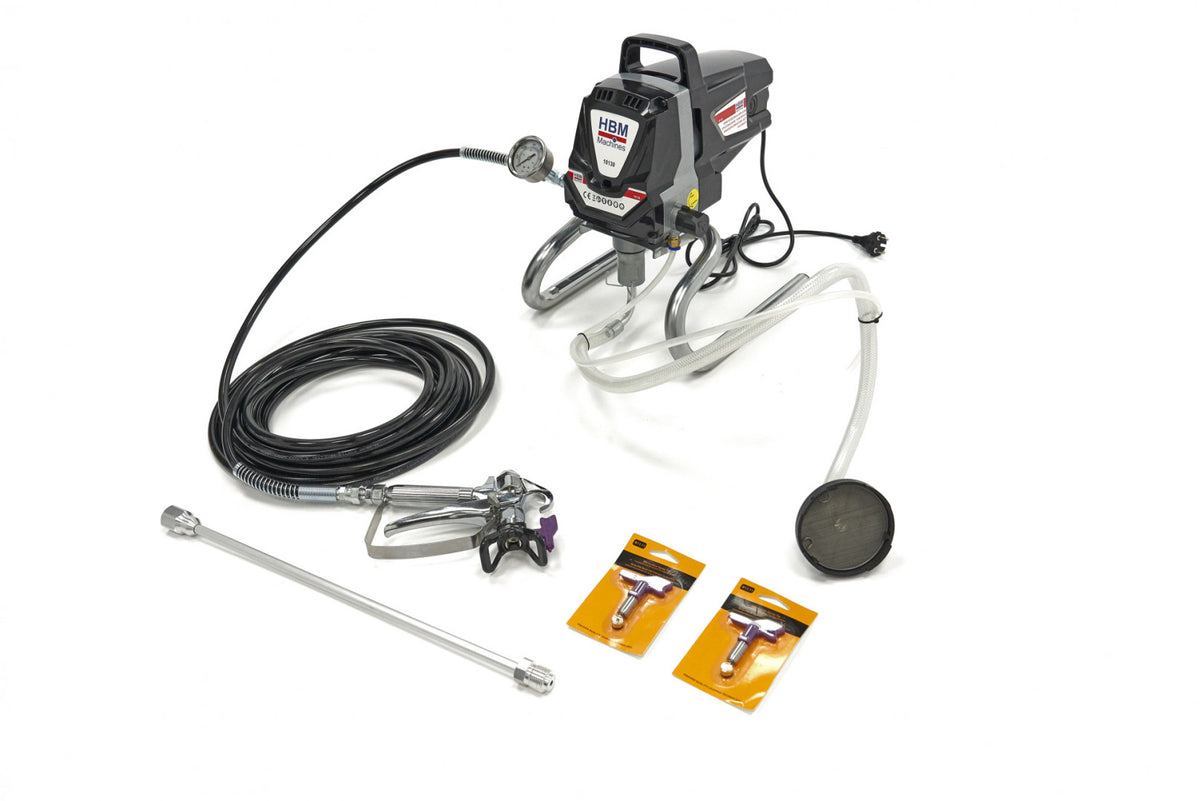 Pistol agregat pompa de vopsit hidrodinamica fara aer 1010W HBM