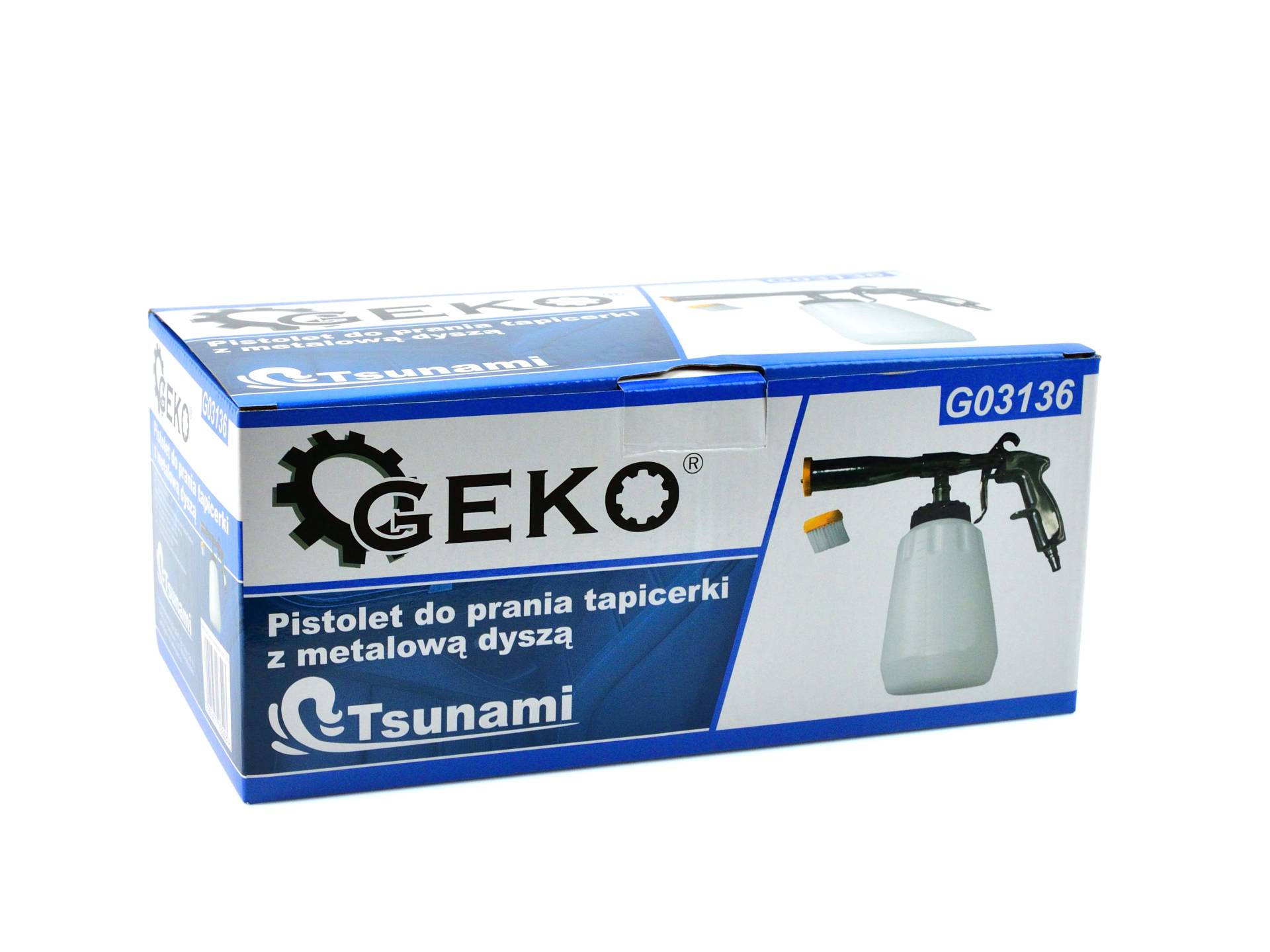 Pistol pneumatic TORNADER pentru spalat tapiterii cu perie