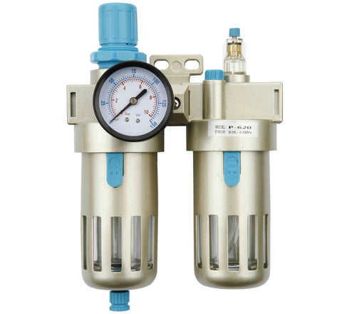 SEPARATOR APA SI LUBRIFIERE CU REGULATOR DE PRESIUNE ½ P-620