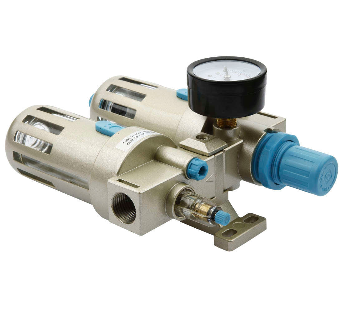 SEPARATOR APA SI LUBRIFIERE CU REGULATOR DE PRESIUNE ½ P-620