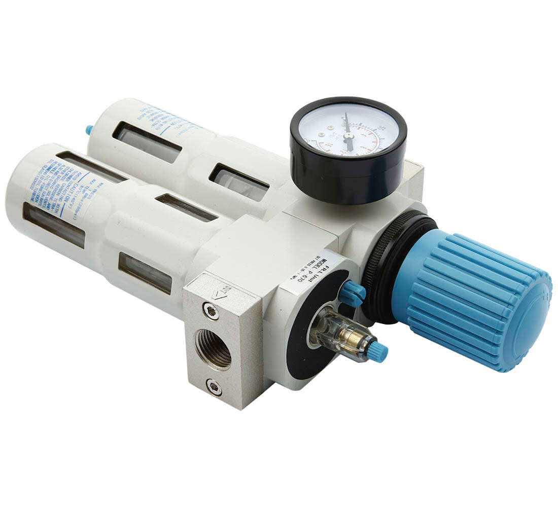 SEPARATOR APA SI LUBRIFIERE CU REGULATOR DE PRESIUNE 1/2’ P-670 PRO MIDI