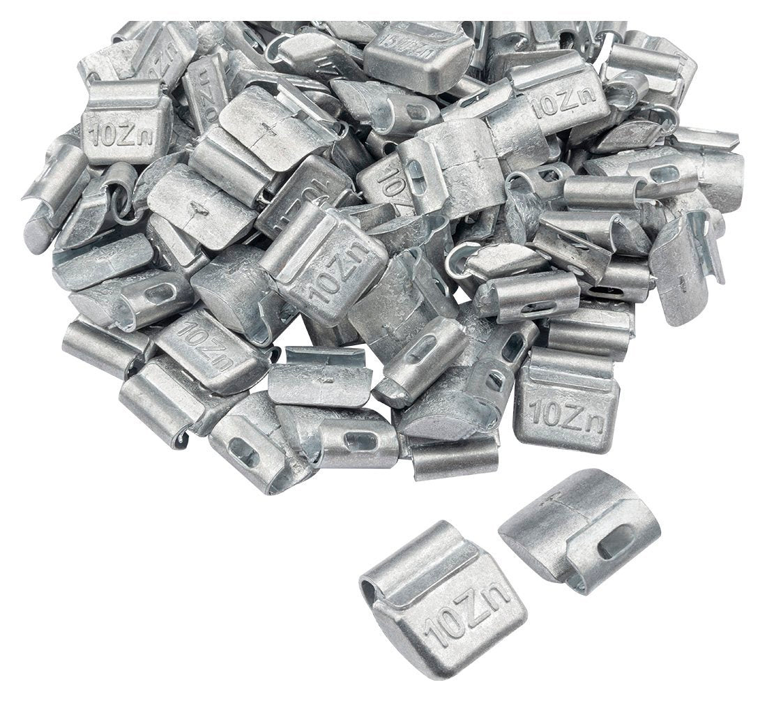 CUTIE CONTRAGREUTATI PENTRU JANTE DE TABLA 10 GRAME - 100 BUC - ZN 1 KG