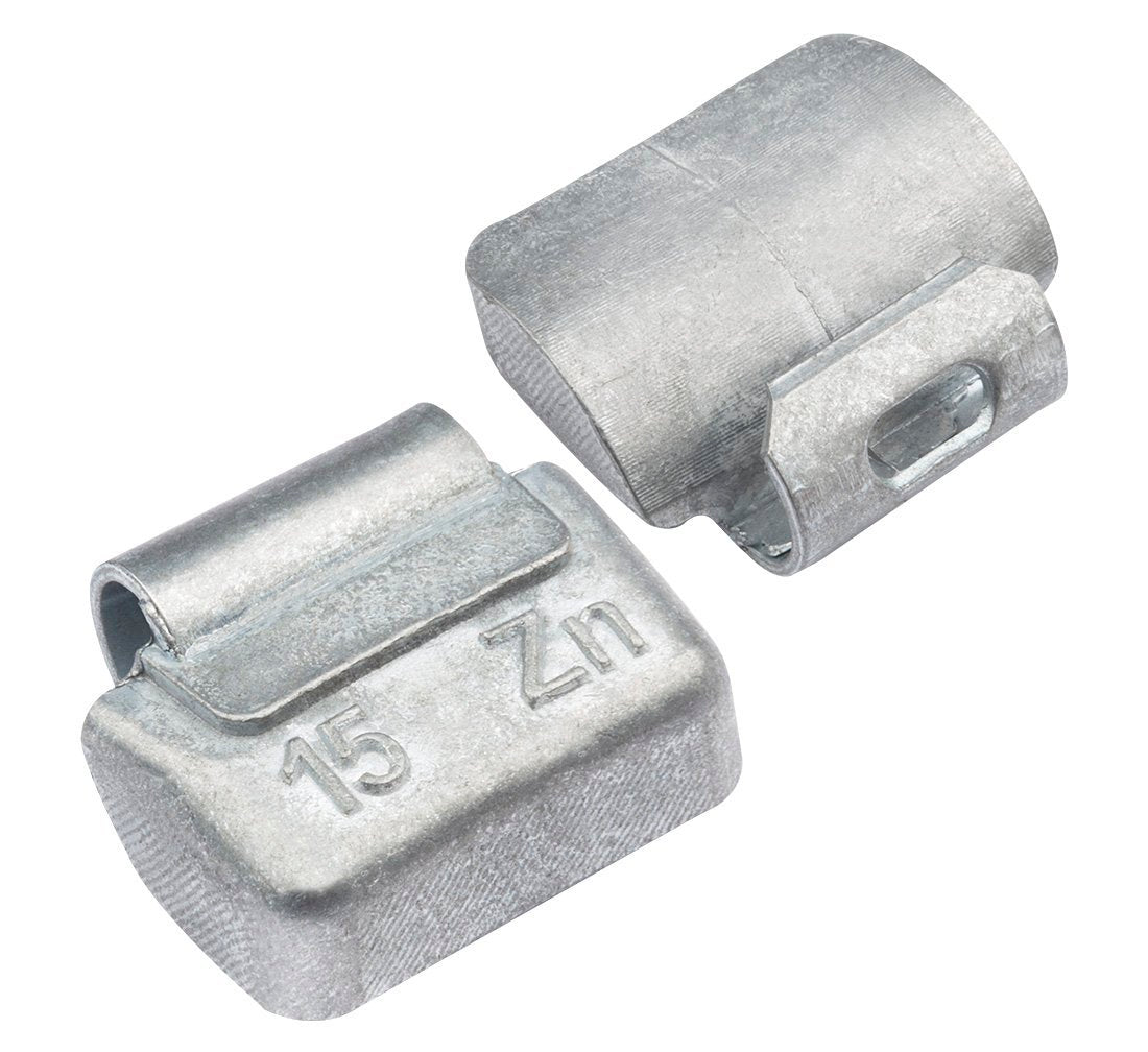 CUTIE CONTRAGREUTATI PENTRU JANTE DE TABLA 15 GRAME - 100 BUC - ZN 1.55 KG