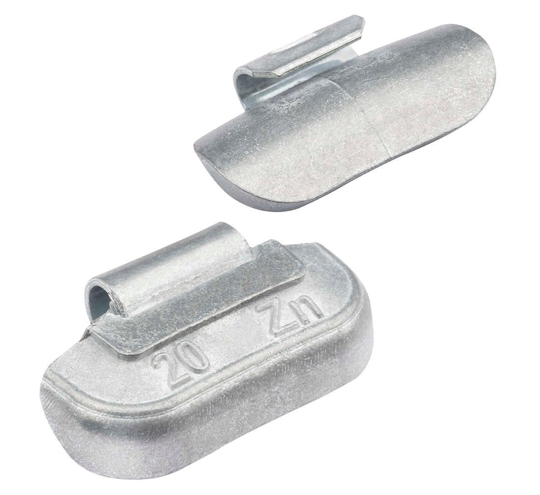 CUTIE CONTRAGREUTATI PENTRU JANTE DE TABLA 20 GRAME - 100 BUC - ZN