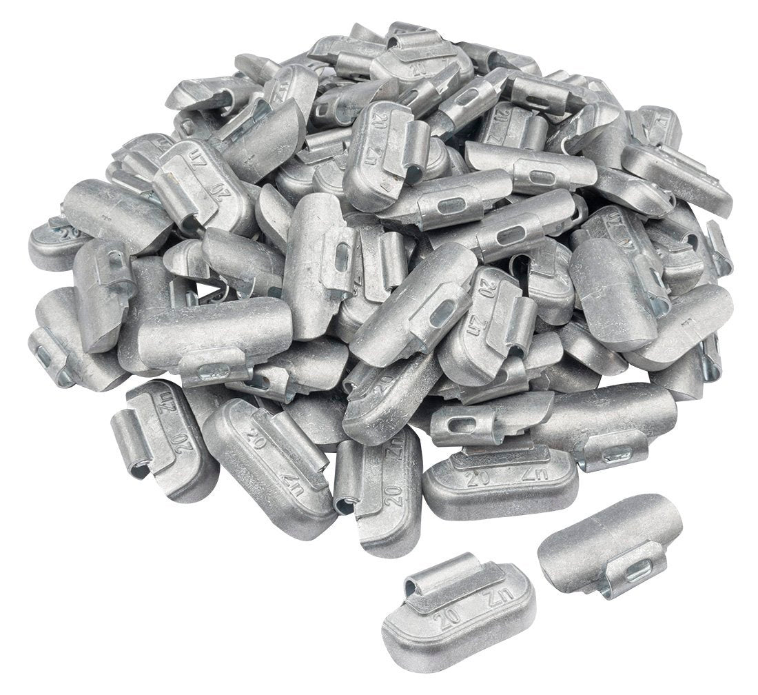 CUTIE CONTRAGREUTATI PENTRU JANTE DE TABLA 20 GRAME - 100 BUC - ZN