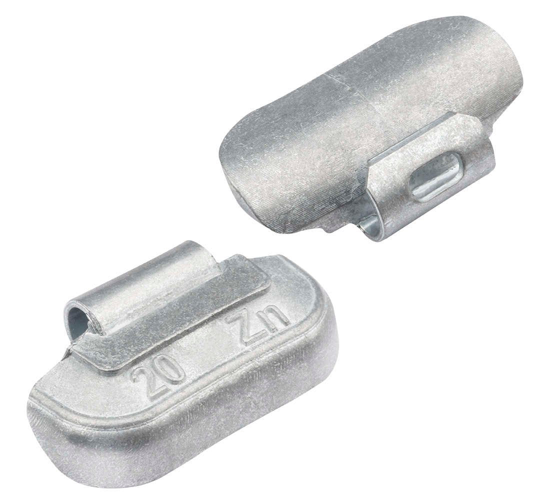 CUTIE CONTRAGREUTATI PENTRU JANTE DE TABLA 20 GRAME - 100 BUC - ZN