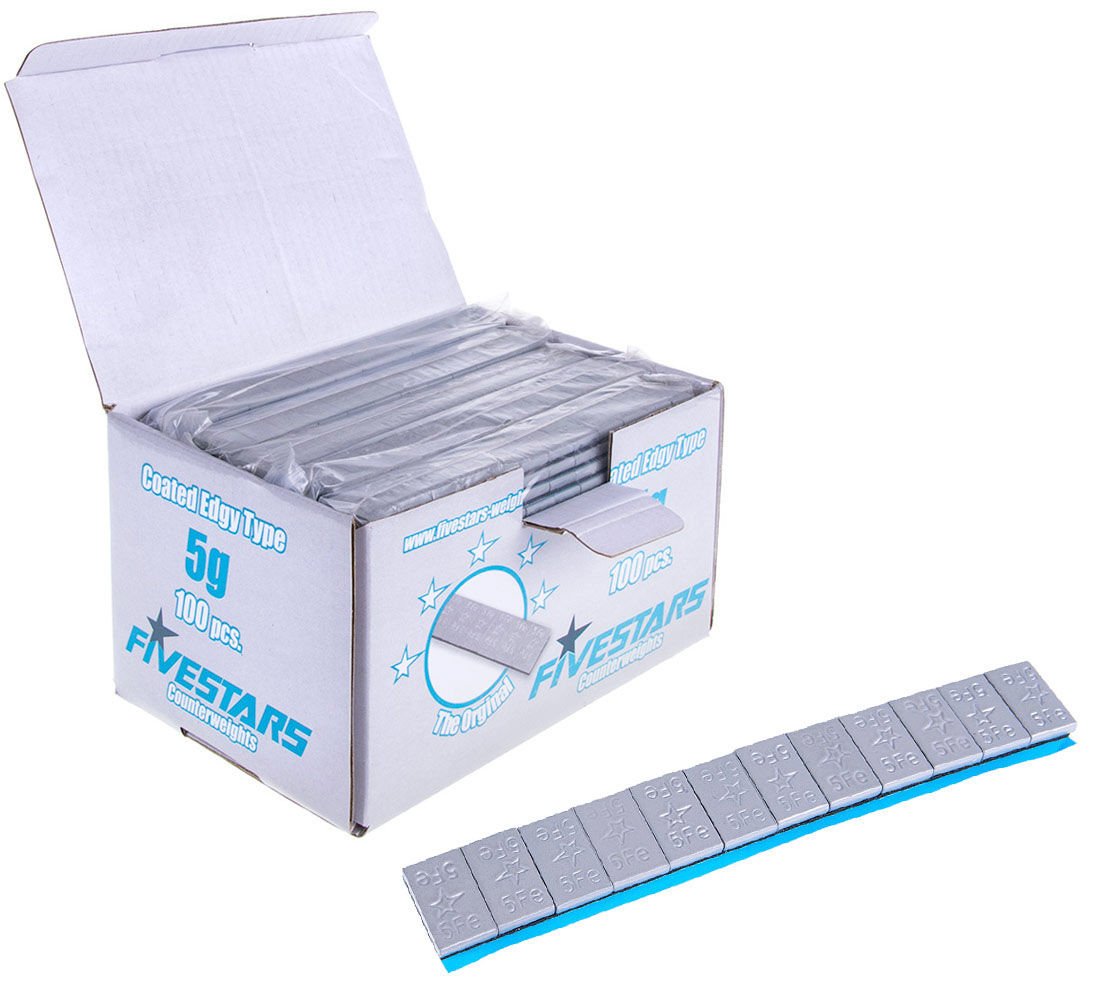 PACHET CONTRAGREUTATI AUTOADEZIVE 5GRAME - 400 FASII EDGY FIVESTARS - 12 BUC/ FASIE 25 KG